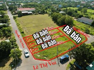 Tôi cần bán lô đất góc 2 mặt tiền đường nguyễn thị nhia 146m2 có 87,4m2 thổ cư giá 1 tỷ 8 còn tl.