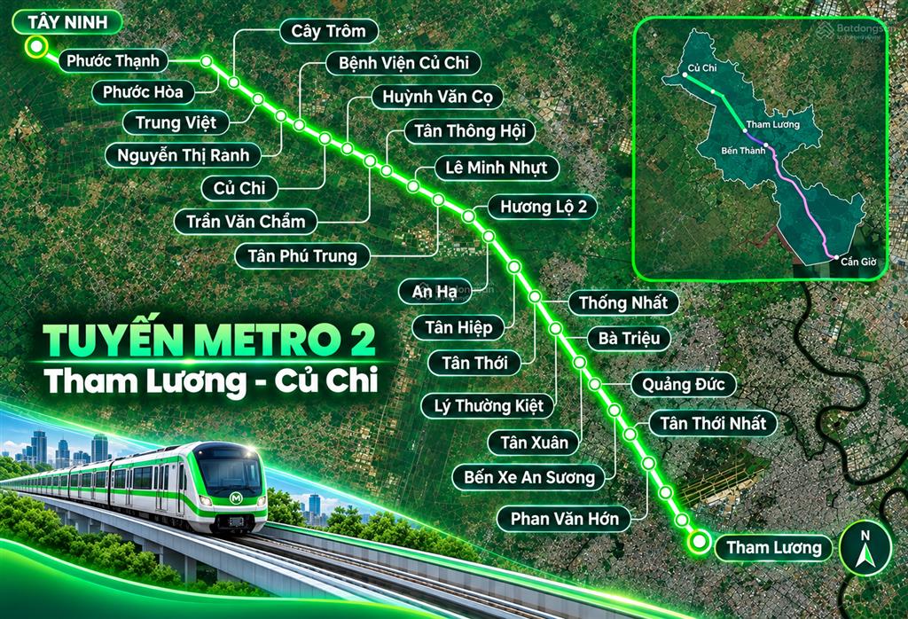 Tôi chính chủ cần bán lô đất vườn 380m2 có 100m2 thổ cư xã tân an hội ngay kcn tây bắc giá 1 tỷ 8.