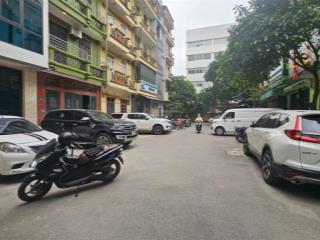Bán siêu phẩm tòa văn phòng thông sàn 6 tầng 1 tum thang máy , nhà 2 mặt phố đều oto trước nhà .