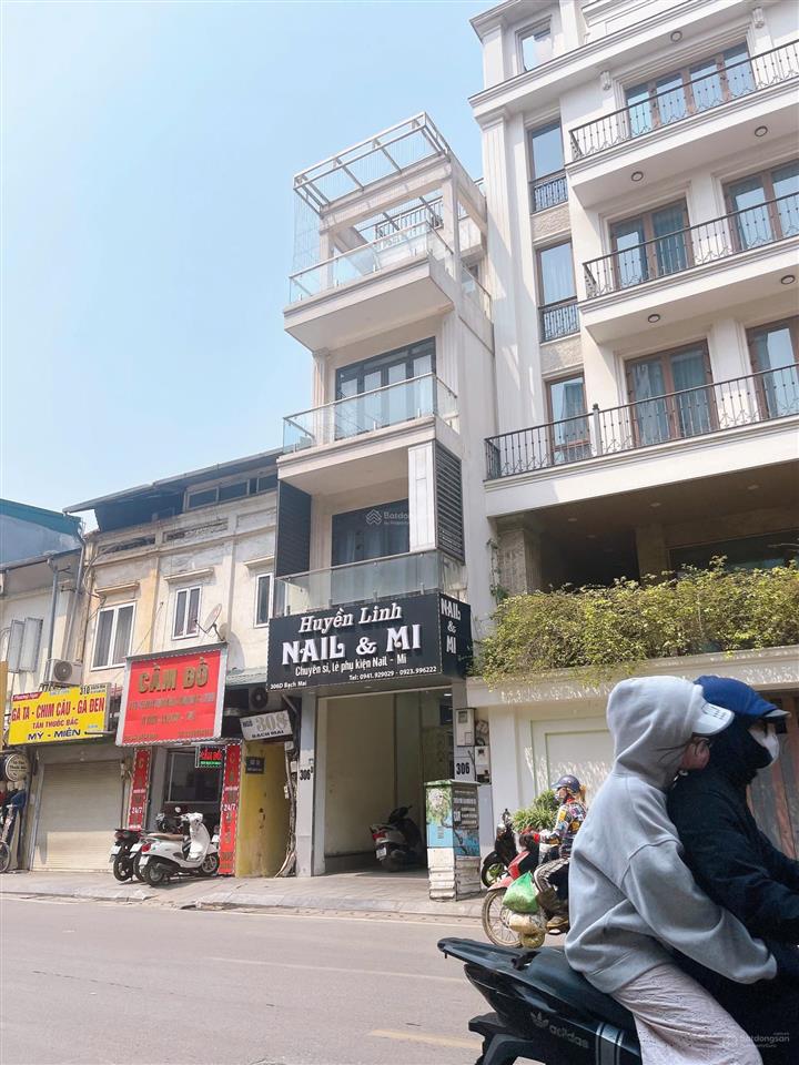 Bán nhà mặt phố bạch maikinh doanh đỉnhthang máy xịnkhông quy hoạchgần tttm chợ mơphố minh kha