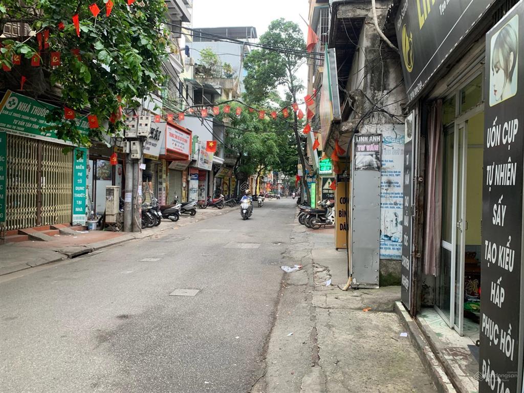 Bán mảnh đất vàng còn sót lại mặt phố bùi xương trạch 2 mặt thoáng 1 mặt phố 1 mặt viwe trường học