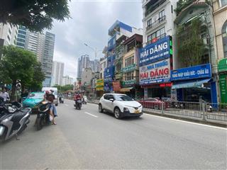 Bán nhà mặt phố vũ trọng phụnghình thửa đẹpthang máykinh doanh đa dạng.