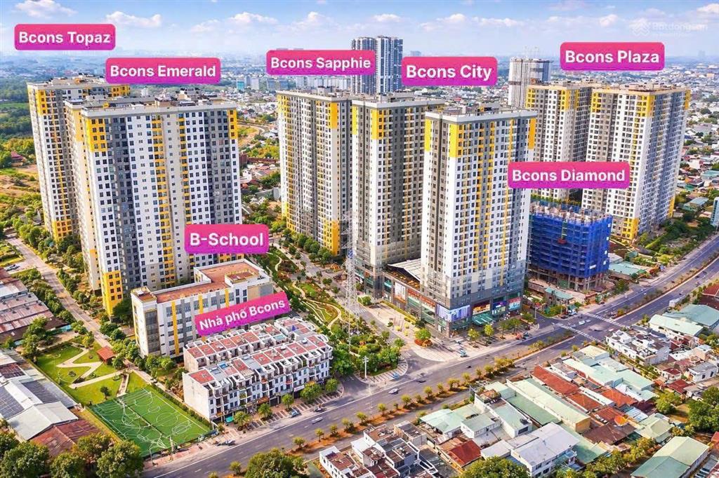 Bcons city  giá ưu đãi chỉ 2tỷ1, sẵn cam kết thuê 9tr/tháng