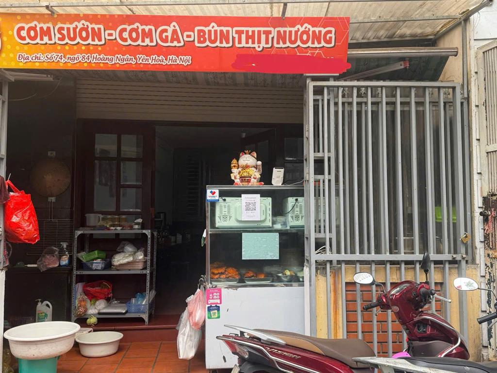 CHÍNH CHỦ SANG NHƯỢNG QUÁN CƠM ĐANG KINH DOANH TỐT – HOÀNG NGÂN, YÊN HÒA, HÀ NỘI