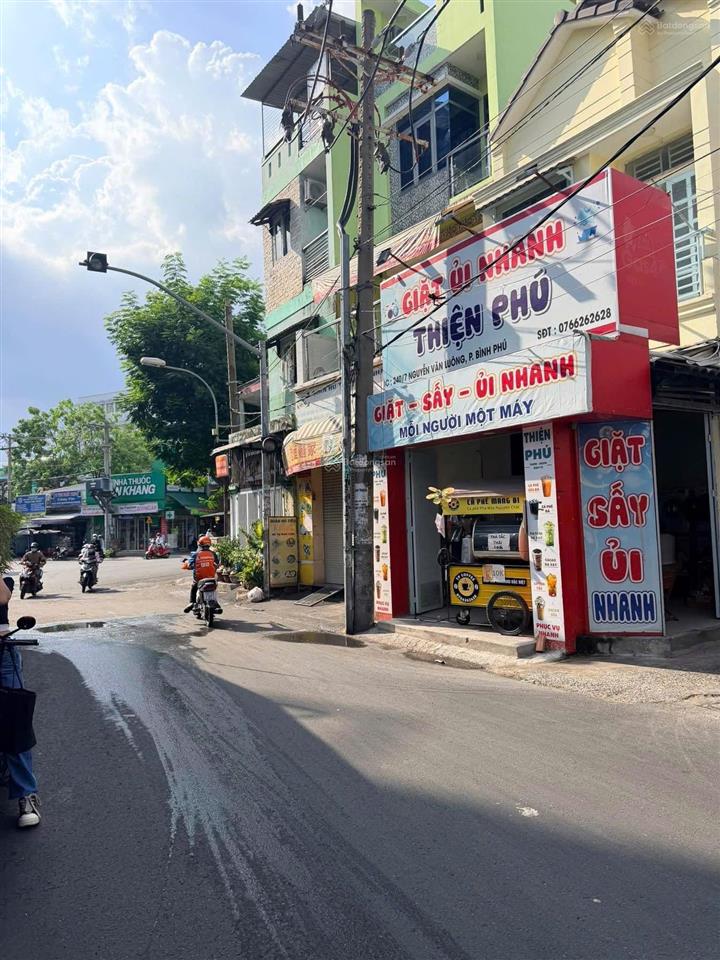 Bán nhà 2 mặt tiền kinh doanh  ngay nguyễn văn luông  quận 6  hẻm xe tải thông  giá 5.6 tỷ