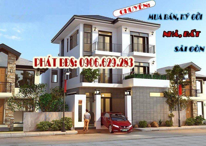Bán nhà 2 mặt tiền kinh doanh  ngay nguyễn văn luông  quận 6  hẻm xe tải thông  giá 5.6 tỷ