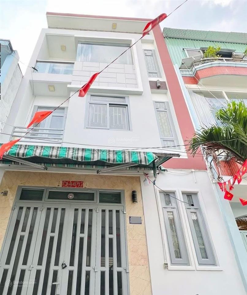 Bán nha 3 tầng  quận 6  tân hoà đông thích hợp vừa ở vừa cho thuê hẻm ô tô thông chỉ 6.55 tỷ