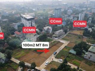 Bán đất 100m2 tại tân xã, thạch thất, hà nội chỉ với 42 triệu / m2