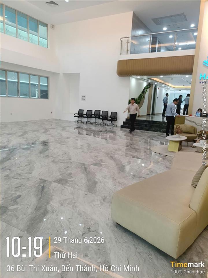 Cho thuê văn phòng 85m2 tại 36 bùi thị xuân, phường bến thành, trung tâm tp. hcm