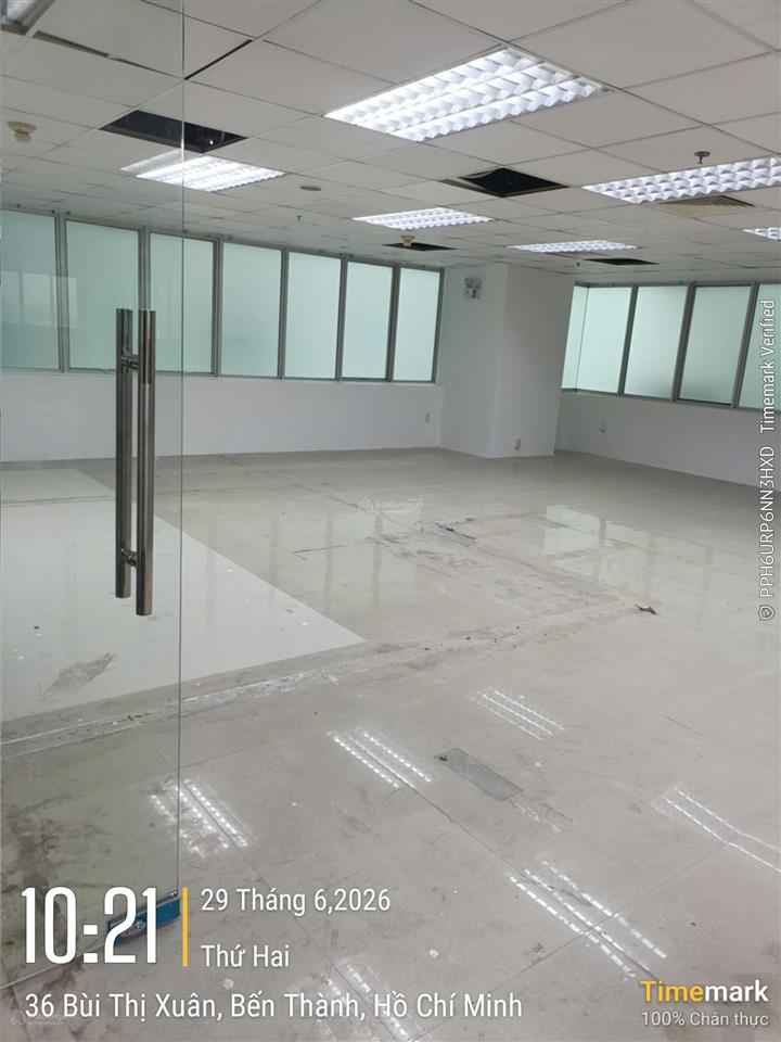 Cho thuê văn phòng 85m2 tại 36 bùi thị xuân, phường bến thành, trung tâm tp. hcm