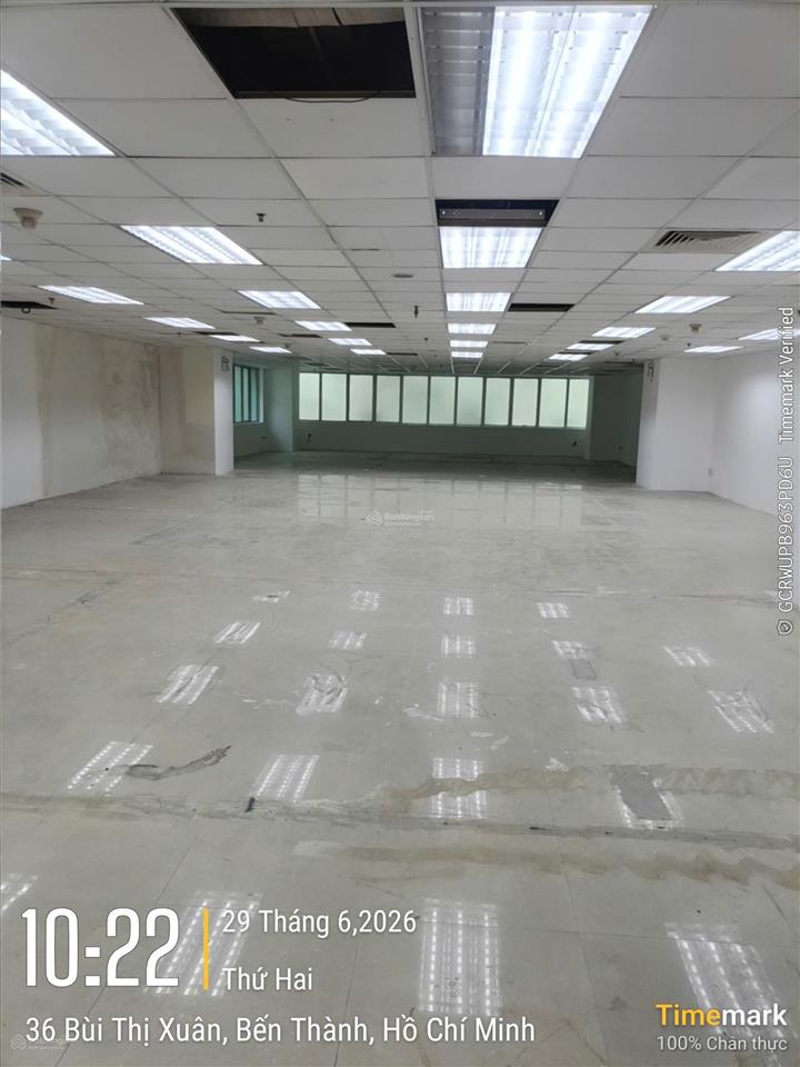 Cho thuê văn phòng 85m2 tại 36 bùi thị xuân, phường bến thành, trung tâm tp. hcm