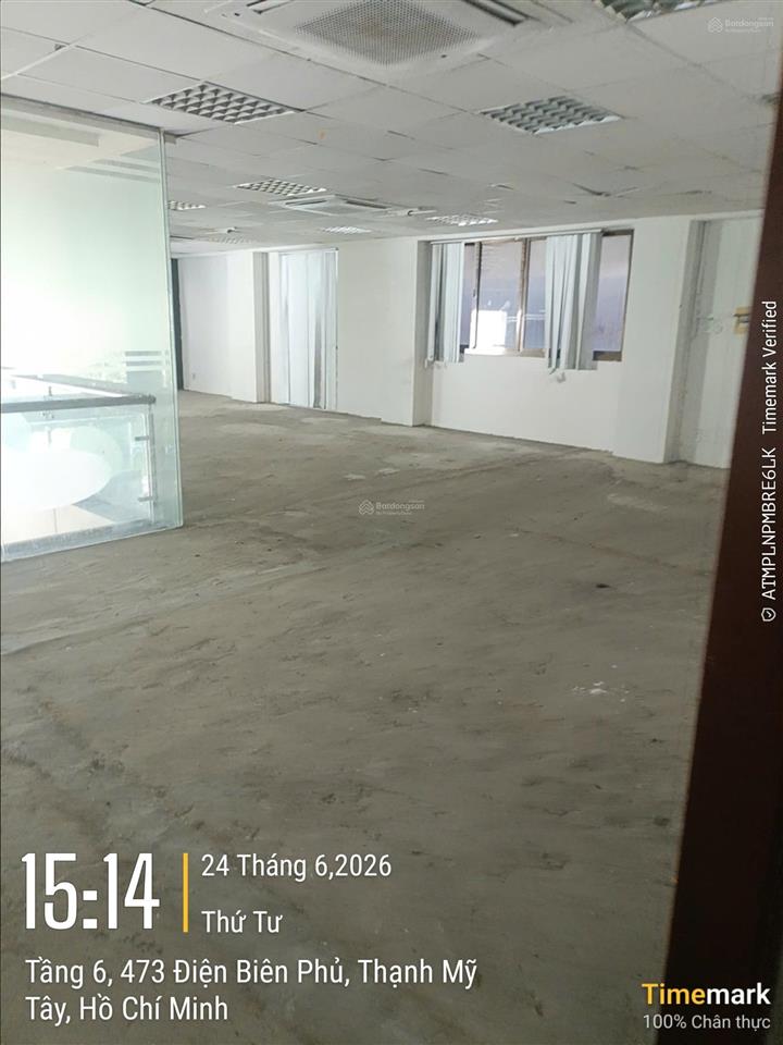 Cho thuê văn phòng 150m2 tòa nhà 194 golden building 473 điện biên phủ, giá tốt