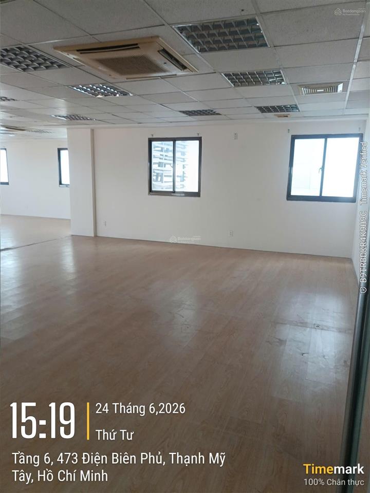 Cho thuê văn phòng 150m2 tòa nhà 194 golden building 473 điện biên phủ, giá tốt
