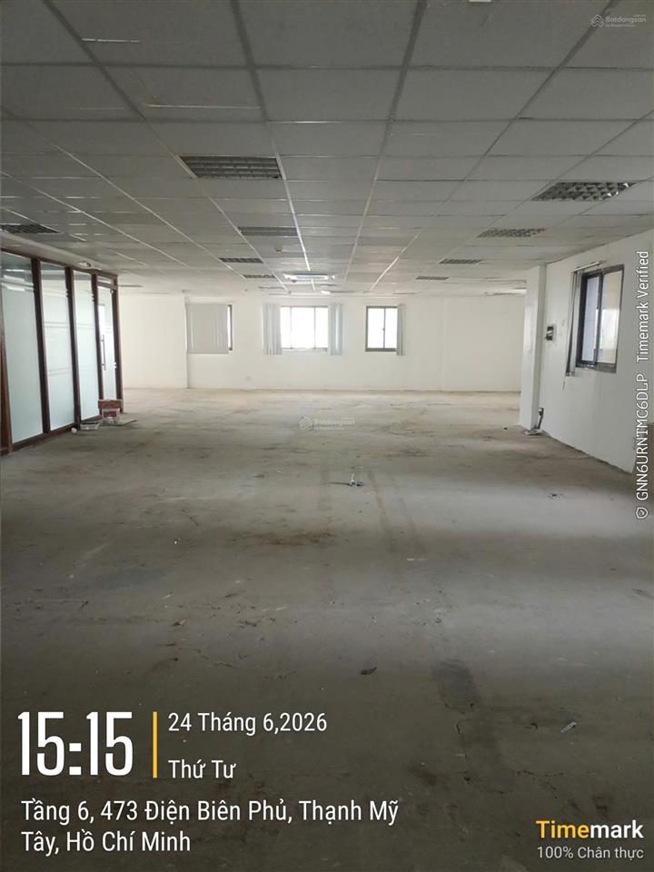 Cho thuê văn phòng 150m2 tòa nhà 194 golden building 473 điện biên phủ, giá tốt