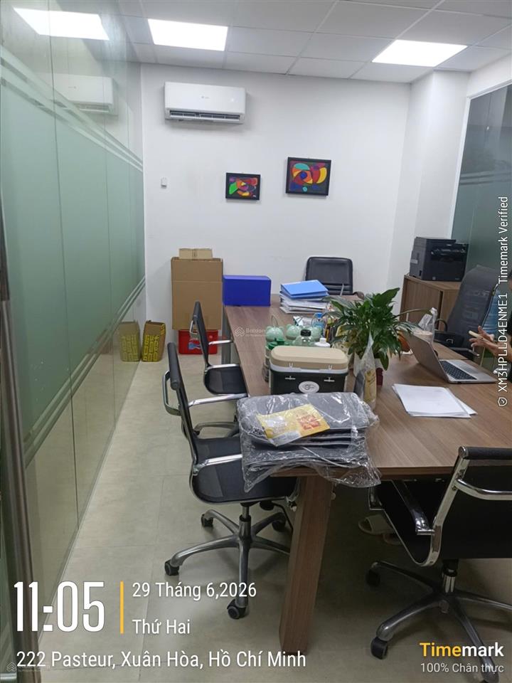 Cho thuê văn phòng 145m2 tòa nhà haloland 207 điện biên phủ, quận 3 giá tốt