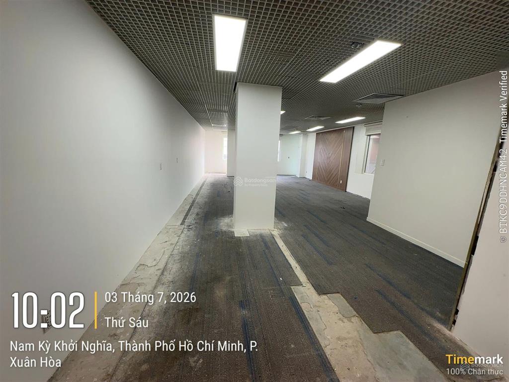 Cho thuê văn phòng 200m2 tòa nhà the address 191 nam kỳ khởi nghĩa