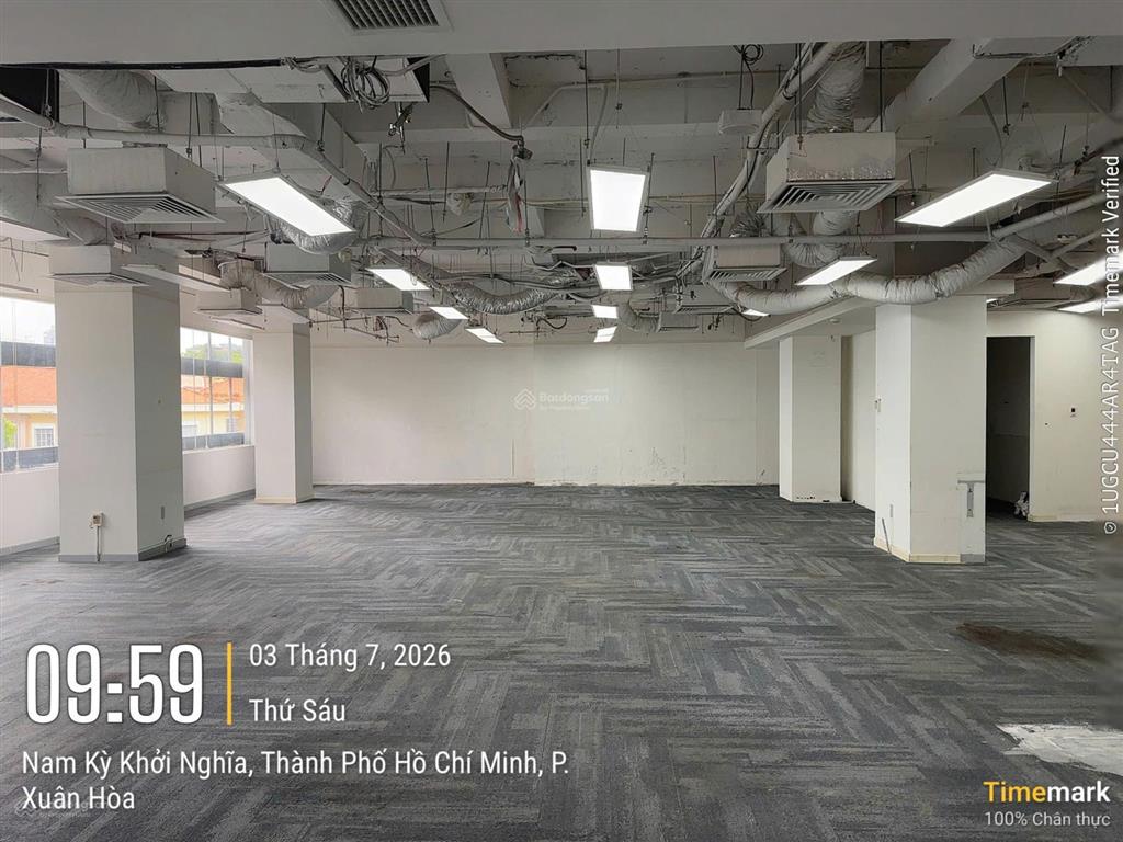 Cho thuê văn phòng 200m2 tòa nhà the address 191 nam kỳ khởi nghĩa