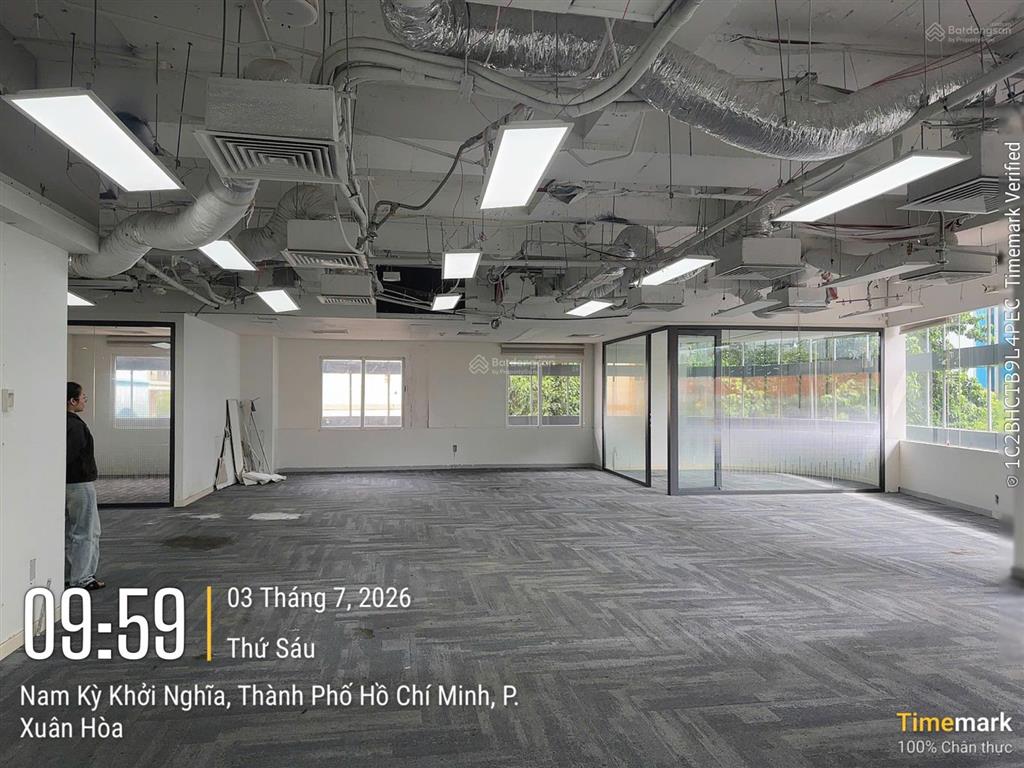 Cho thuê văn phòng 200m2 tòa nhà the address 191 nam kỳ khởi nghĩa