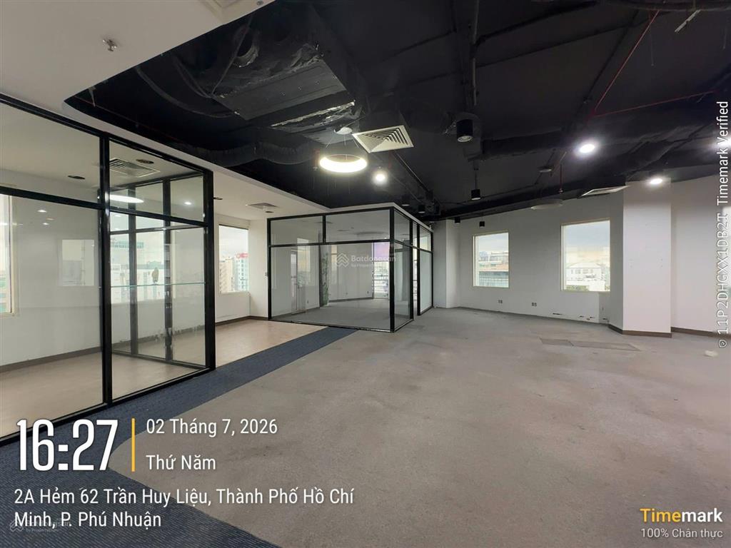 Cho thuê mặt bằng văn phòng 315m2 tòa nhà l'mak the venture 62 trần huy liệu, giá tốt