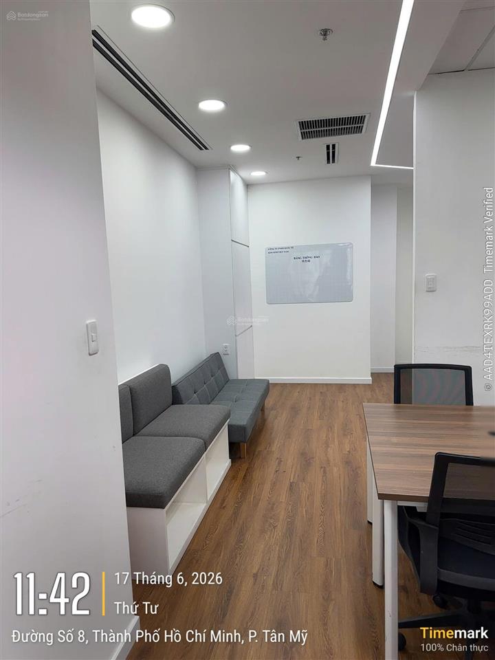 Cho thuê mặt bằng văn phòng 150m2 tòa nhà uoa 06 tân trào, quận 7, giá tốt