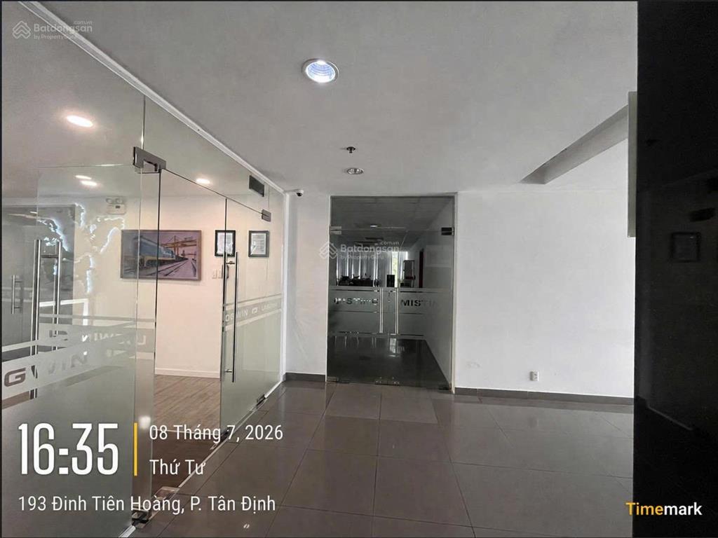 Cho thuê mặt bằng văn phòng 127m2 tòa nhà hmc building 193 đinh tiên hoàng, quận 1 giá cực tốt