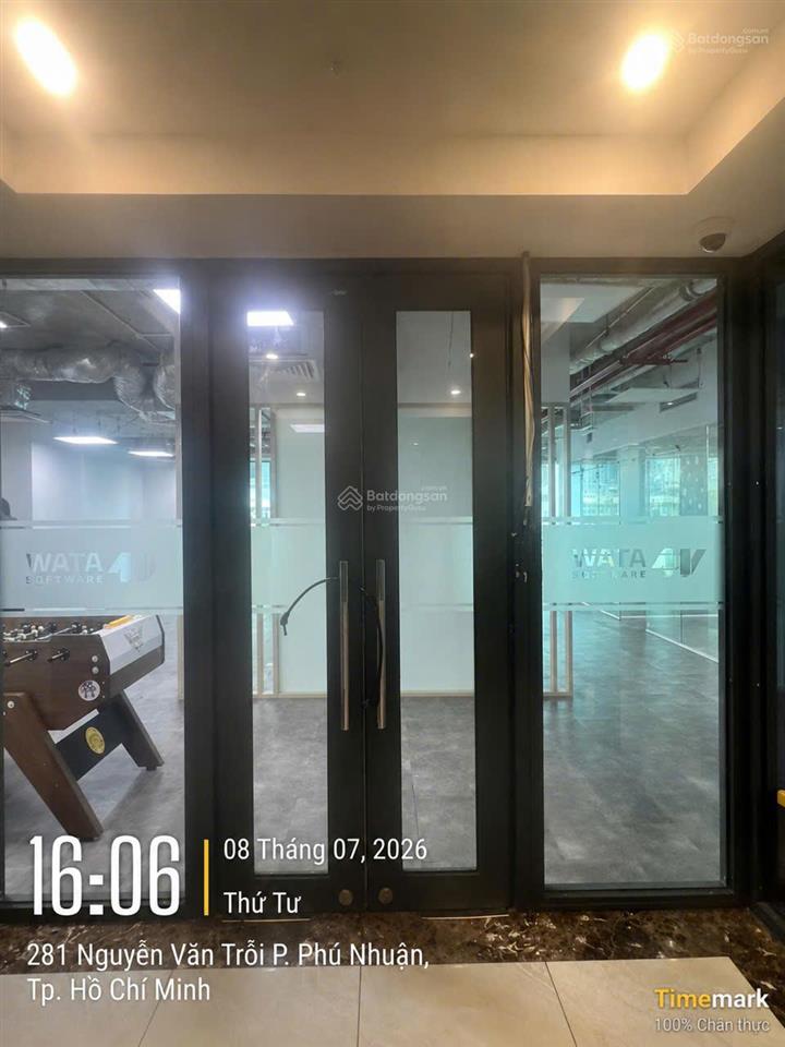 Cho thuê mặt bằng văn phòng 160m2 tòa 3 bees tower 281 nguyễn văn trỗi, quận phú nhuận giá cực tốt