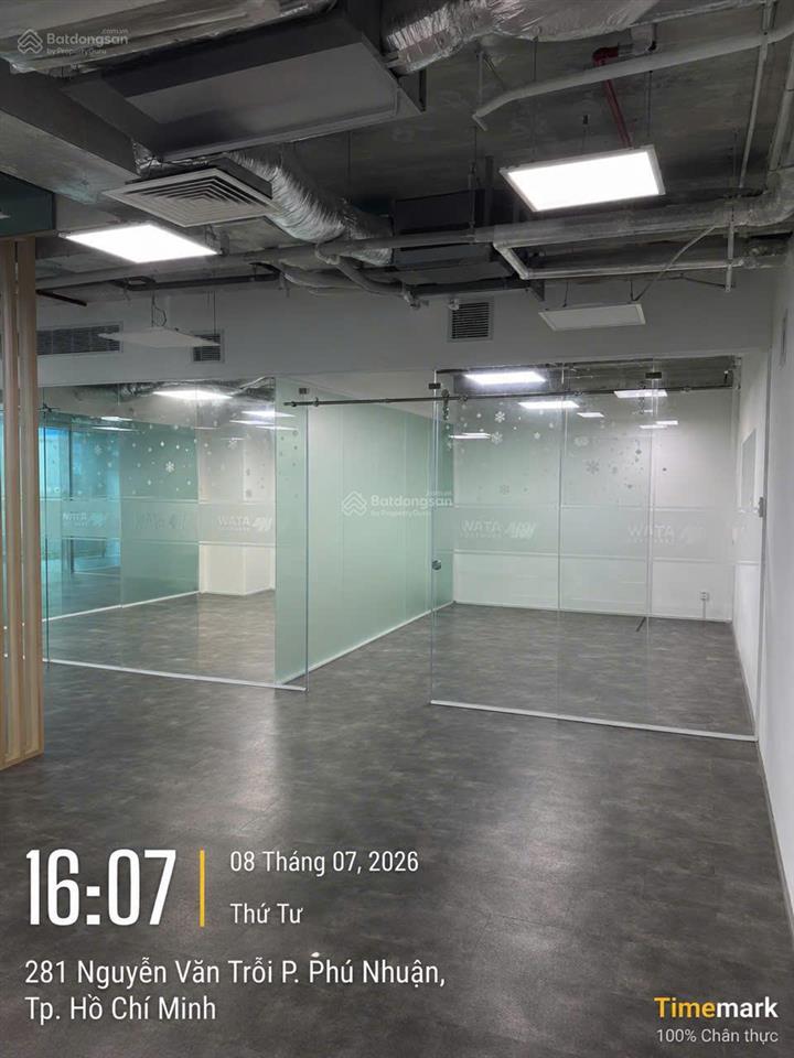 Cho thuê mặt bằng văn phòng 160m2 tòa 3 bees tower 281 nguyễn văn trỗi, quận phú nhuận giá cực tốt