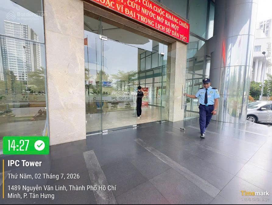 Cho thuê mặt bằng văn phòng 190m2 tòa ipc tower quận 7 giá cực tốt