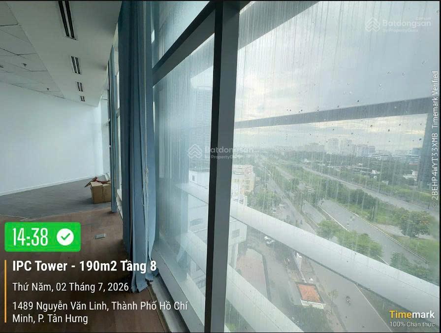 Cho thuê mặt bằng văn phòng 190m2 tòa ipc tower quận 7 giá cực tốt