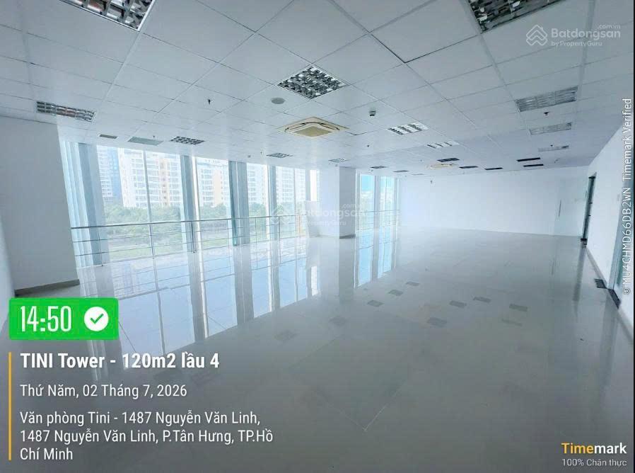 Cho thuê mặt bằng văn phòng 73m2 tòa nhà tini office 1487 nguyễn văn linh quận 7 giá cực tốt