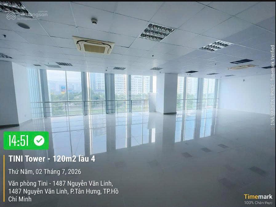 Cho thuê mặt bằng văn phòng 73m2 tòa nhà tini office 1487 nguyễn văn linh quận 7 giá cực tốt