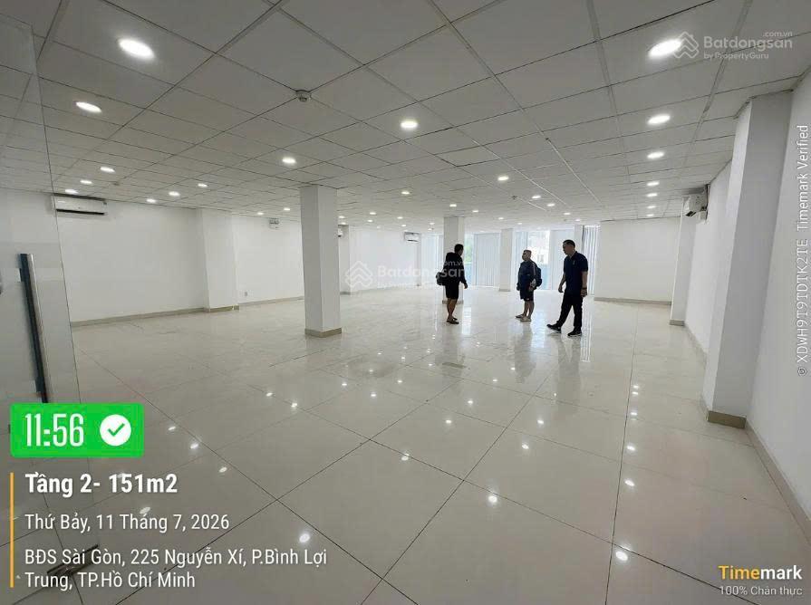 Cho thuê mặt bằng văn phòng 151m2 tòa nhà halo quận bình thạnh, giá cực tốt