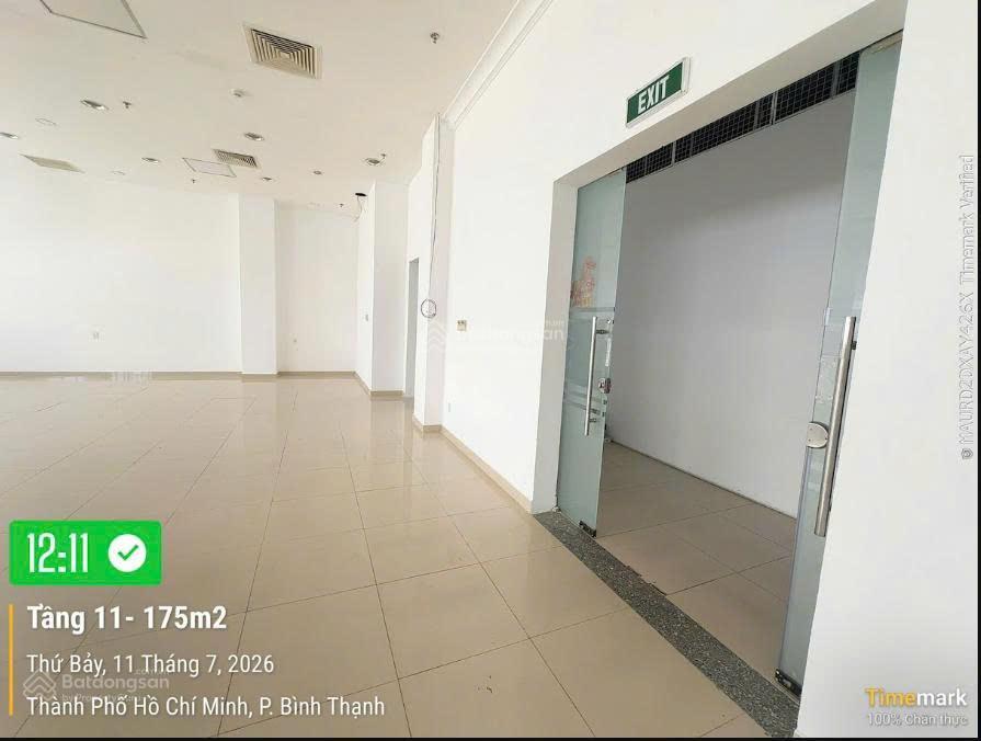 Cho thuê mặt bằng văn phòng 175m2 tòa nhà thủy lợi 4 205a nguyễn xí giá cực tốt