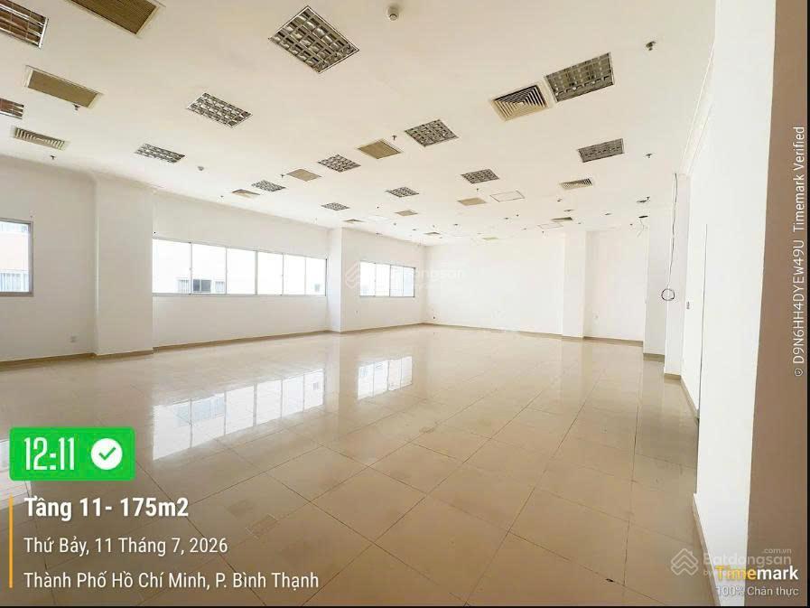 Cho thuê mặt bằng văn phòng 175m2 tòa nhà thủy lợi 4 205a nguyễn xí giá cực tốt