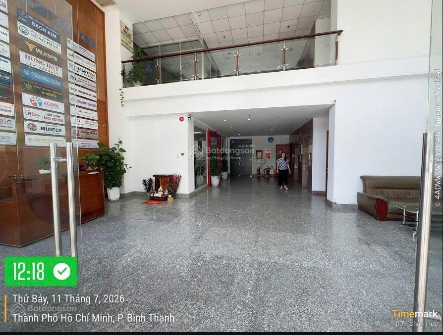 Cho thuê mặt bằng văn phòng 175m2 tòa nhà thủy lợi 4 205a nguyễn xí giá cực tốt