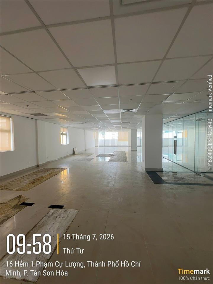 Cho thuê mb văn phòng 100m2 tòa mộc gia building phổ quang, tân bình giá tốt