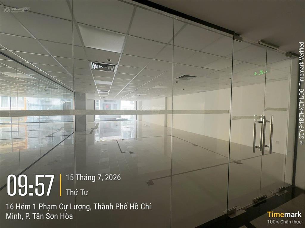 Cho thuê mb văn phòng 100m2 tòa mộc gia building phổ quang, tân bình giá tốt