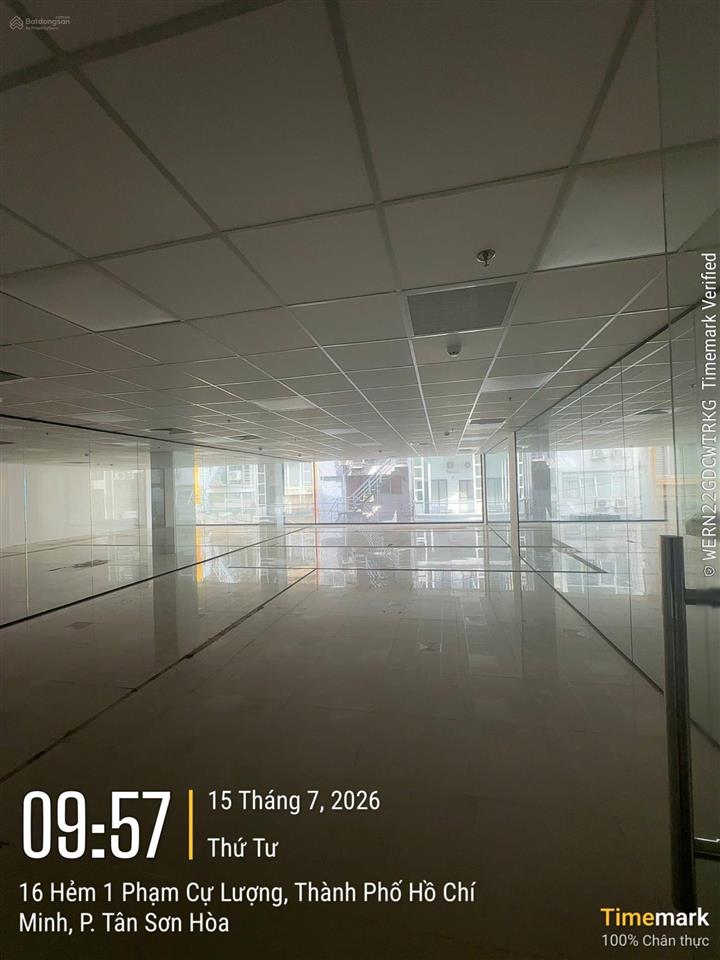 Cho thuê mb văn phòng 100m2 tòa mộc gia building phổ quang, tân bình giá tốt