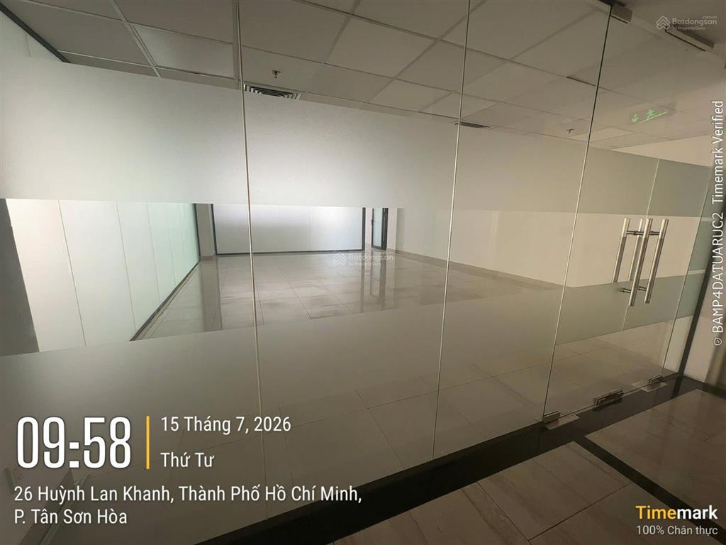 Cho thuê mb văn phòng 100m2 tòa mộc gia building phổ quang, tân bình giá tốt