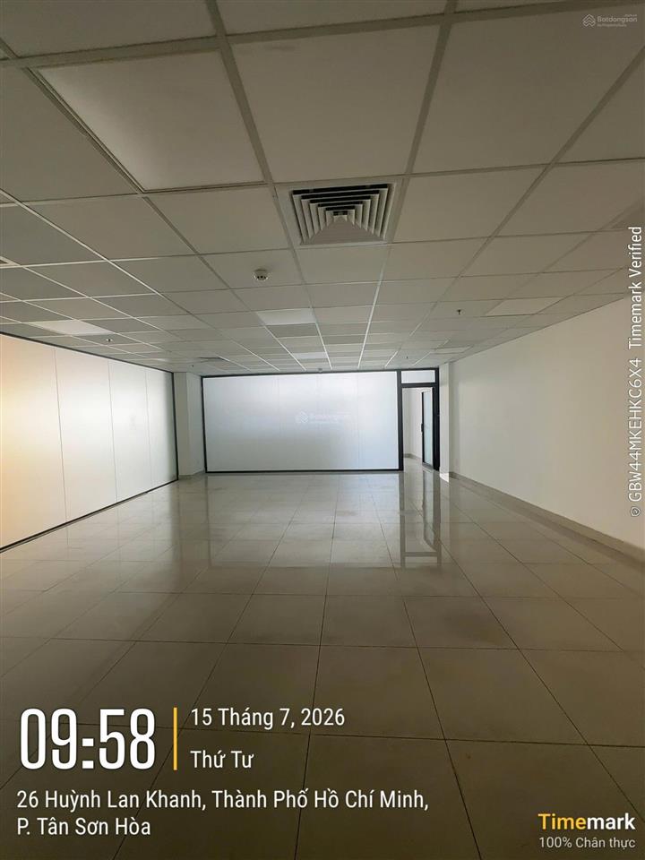 Cho thuê mb văn phòng 100m2 tòa mộc gia building phổ quang, tân bình giá tốt