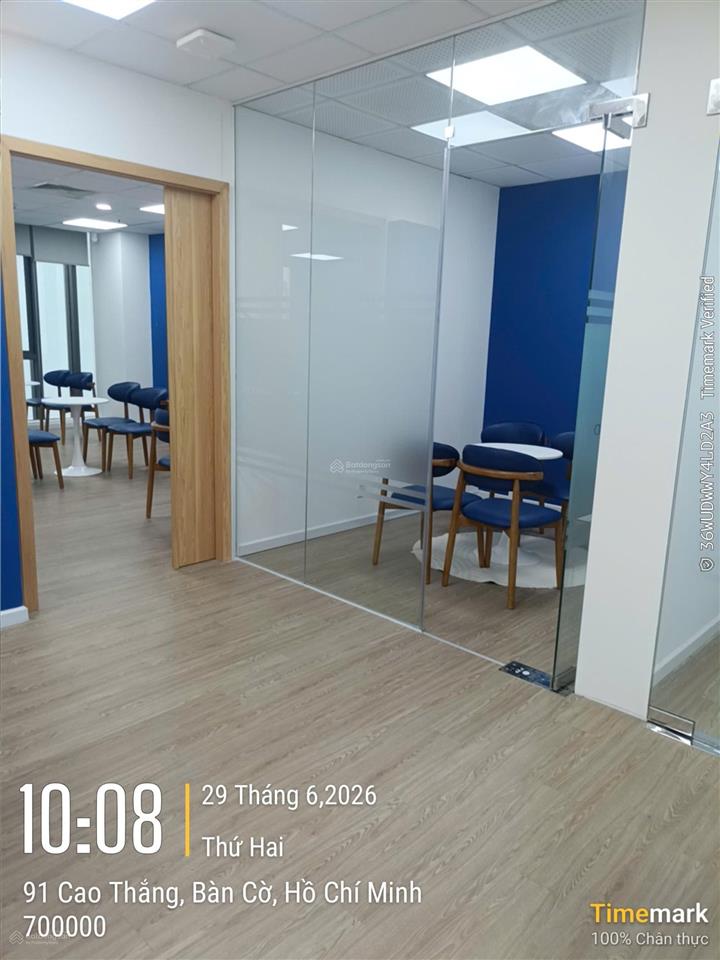 Văn phòng cho thuê 180m² tại tòa nhà halo building 91a cao thắng, quận 3