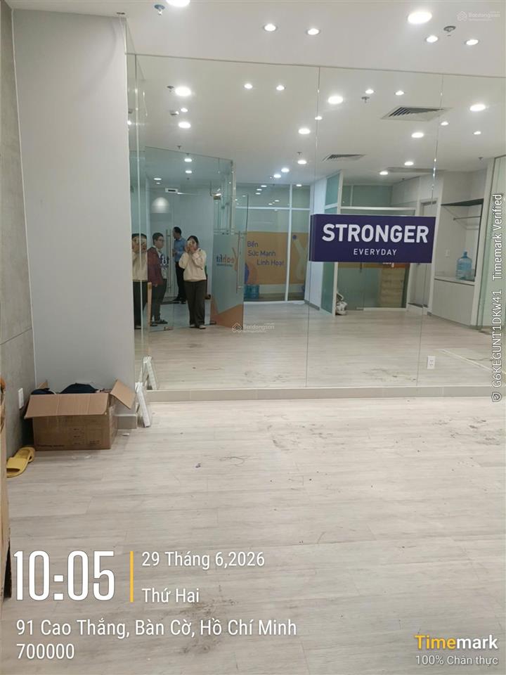 Văn phòng cho thuê 180m² tại tòa nhà halo building 91a cao thắng, quận 3