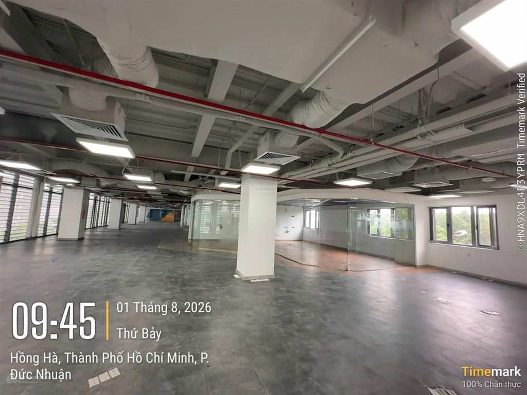 Cho thuê mb văn phòng 270m2 l'mak hồng hà giá cực tốt