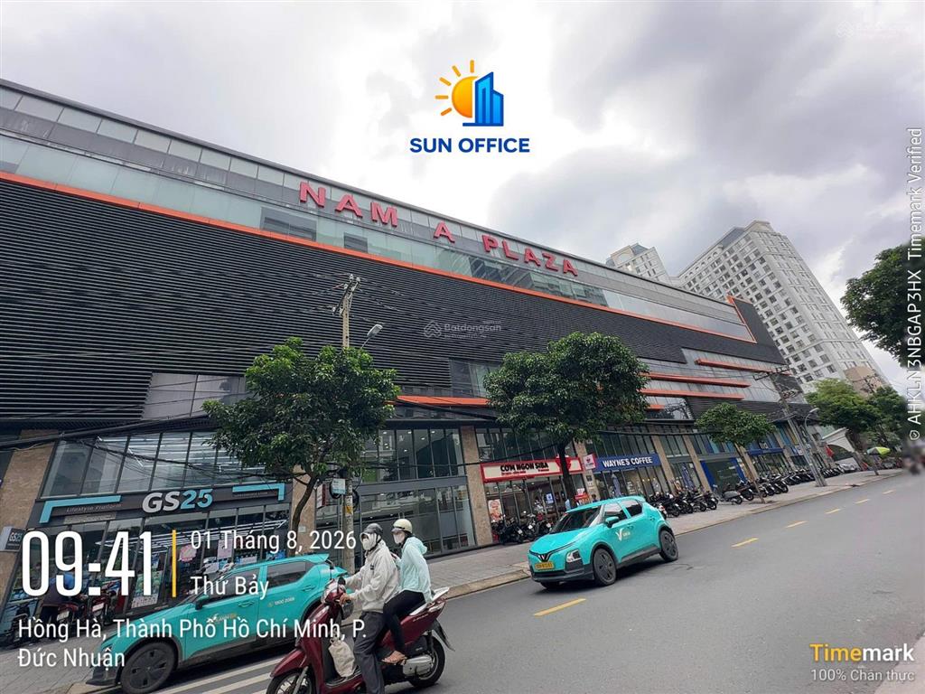 Cho thuê mb văn phòng 270m2 l'mak hồng hà giá cực tốt