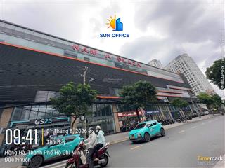 Cho thuê mb văn phòng 270m2 l'mak hồng hà giá cực tốt