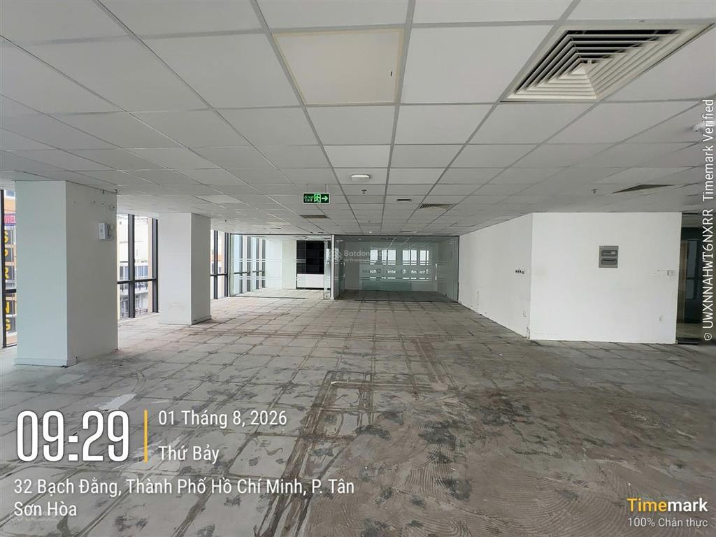 Cho thuê mb văn phòng 156m2 tòa financiat bạch đằng, tân bình giá siêu tốt