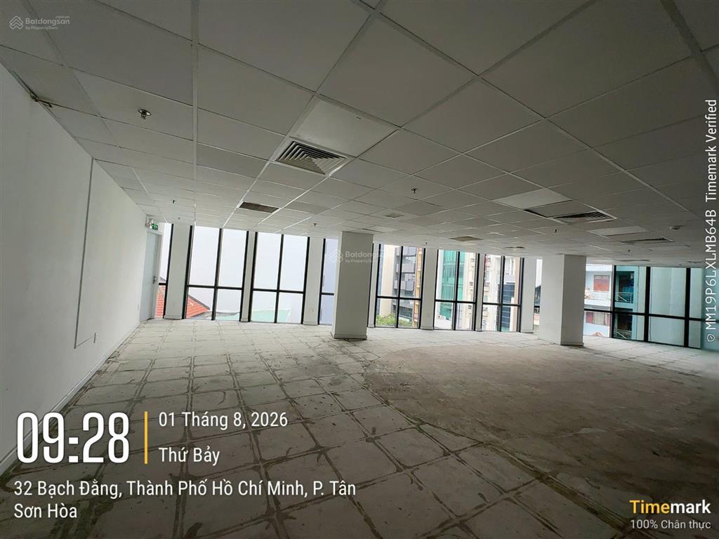Cho thuê mb văn phòng 156m2 tòa financiat bạch đằng, tân bình giá siêu tốt