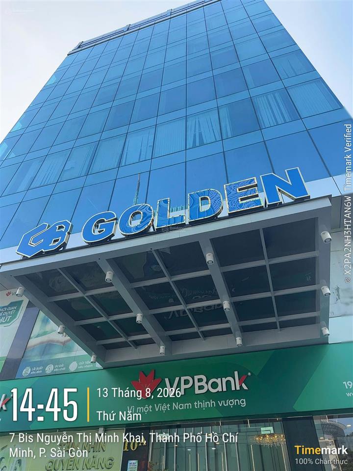 Cho thuê mb văn phòng 180m2 tòa g8 golden nguyễn thị minh khai quận 1 giá siêu