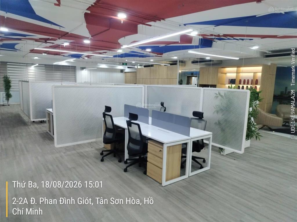 Cho thuê mb văn phòng 282m2 tòa wondersea tân bình