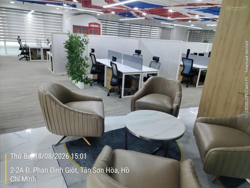 Cho thuê mb văn phòng 282m2 tòa wondersea tân bình